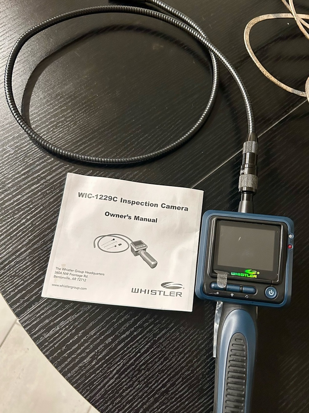 Whistler wireless battery powered inspection camera